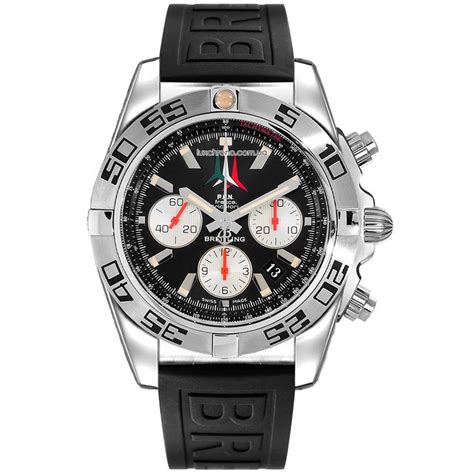 breitling baquette bezel|Breitling AB01104D/BC62 Chronomat 44mm Complete.